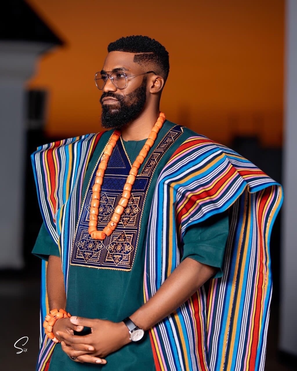 Aso Oke Agbada